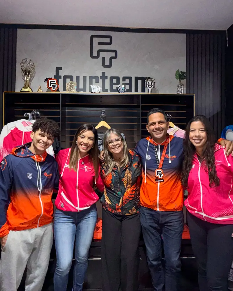 Uniforme de futsal personalizado produzido pela Fourteam
